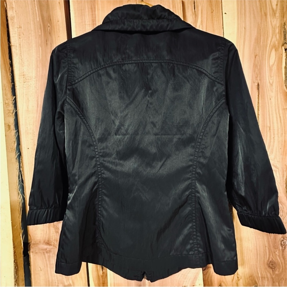 WHBM Black Ruffle Jacket - Picture 6 of 9